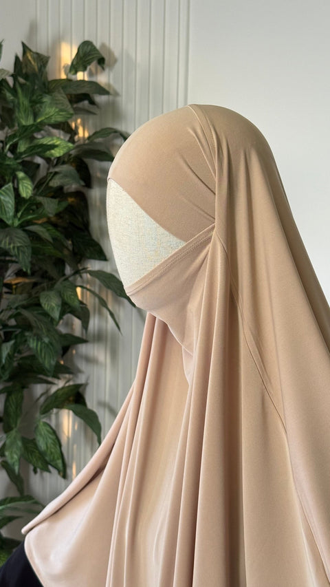 MAXI Khimar JERSEY premium pointu - IMAYZA