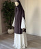 Khimar à FENTES JERSEY - IMAYZA