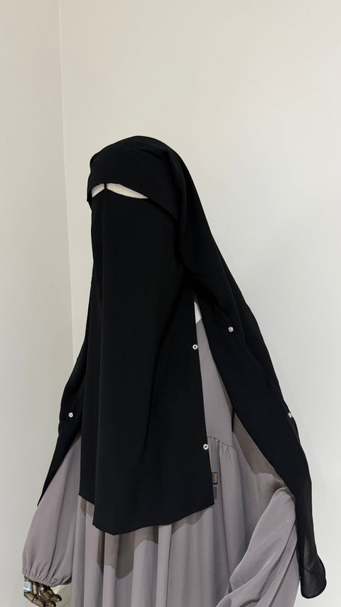 Niqab à clip - IMAYZA