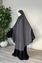 MAXI Khimar Fentes Jersey Premium - IMAYZA