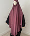 MAXI khimar à FENTES en SOIE DE MEDINE - IMAYZA