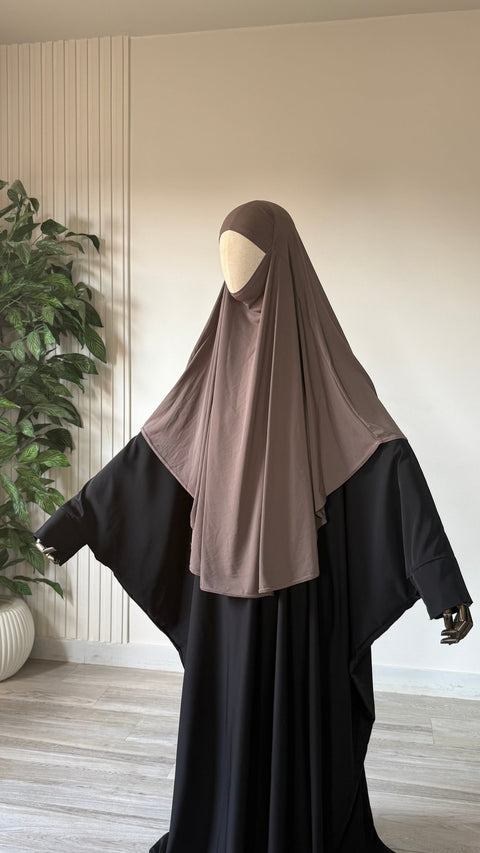 Khimar JERSEY ROND MI LONG - IMAYZA
