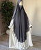 MAXI Khimar MOUSSELINE fentes - IMAYZA