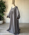 ABAYA Manches Ballon SOIE DE MEDINE - Assya - IMAYZA