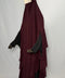 MAXI Khimar MOUSSELINE fentes - IMAYZA