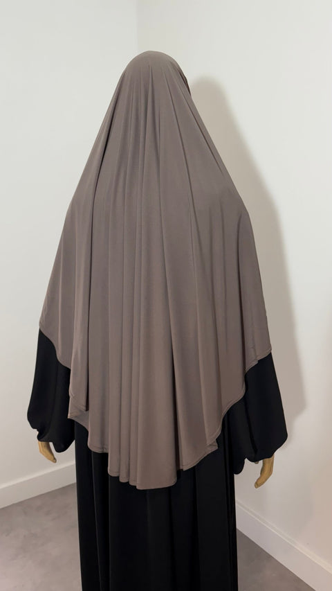 Khimar JERSEY ROND mi - long - IMAYZA