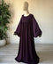 ABAYA Manches Ballon SOIE DE MEDINE - Assya - IMAYZA
