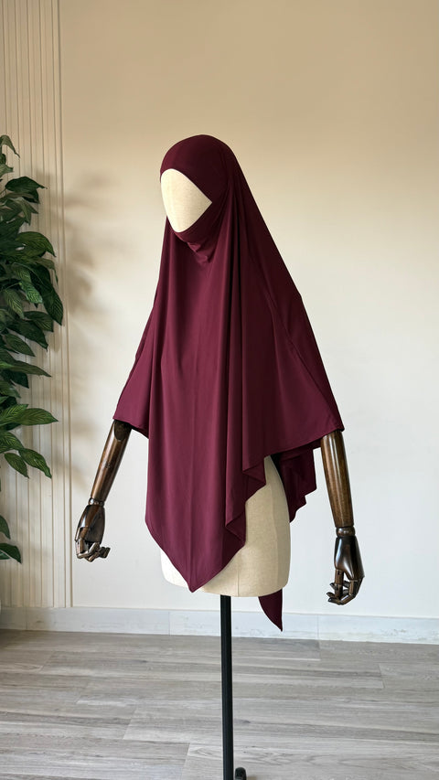 Khimar JERSEY MI-LONG PREMIUM pointu