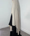 MAXI khimar à FENTES en SOIE DE MEDINE - IMAYZA