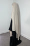 MAXI khimar à FENTES en SOIE DE MEDINE - IMAYZA