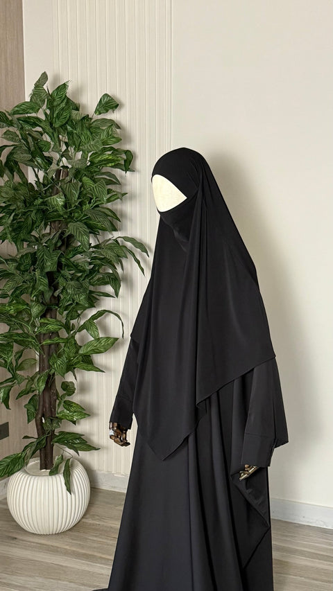 Khimar JERSEY MI - LONG PREMIUM pointu - IMAYZA