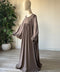 ABAYA Manches Ballon SOIE DE MEDINE - Assya - IMAYZA