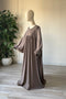 ABAYA Manches Ballon SOIE DE MEDINE - Assya - IMAYZA