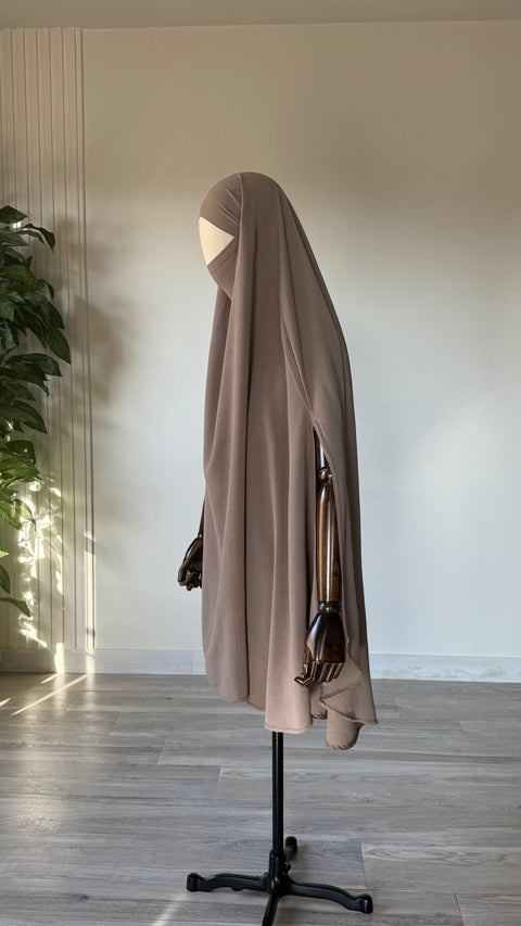 Khimar à FENTES JAZZ MI-LONG - IMAYZA