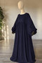 ABAYA Manches Ballon SOIE DE MEDINE - Assya - IMAYZA