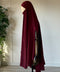 Khimar à FENTES JAZZ MI-LONG - IMAYZA