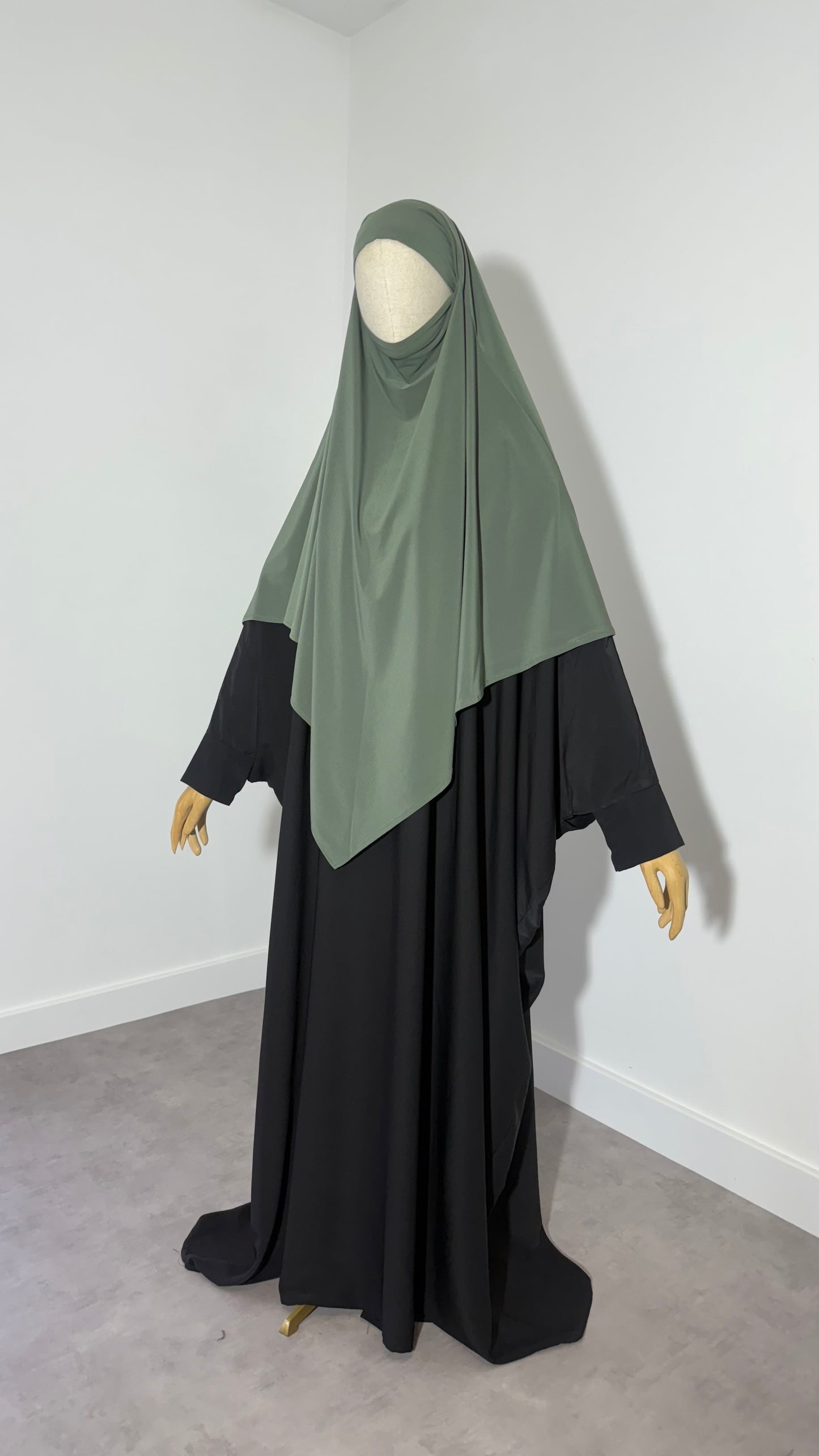 Khimar Jersey Premium Mi Long