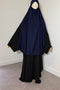 Khimar à FENTES en SOIE DE MEDINE Mi - Long - IMAYZA