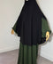 Khimar à FENTES JAZZ MI - LONG - IMAYZA