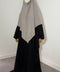 Khimar JERSEY MI - LONG PREMIUM pointu - IMAYZA