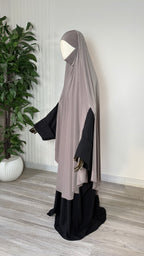 MAXI Khimar Fentes Jersey Premium