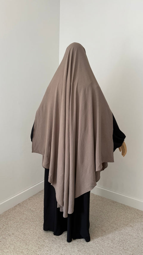 MAXI Khimar à FENTES en JAZZ premium - IMAYZA