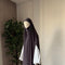 Khimar à FENTES JERSEY - IMAYZA
