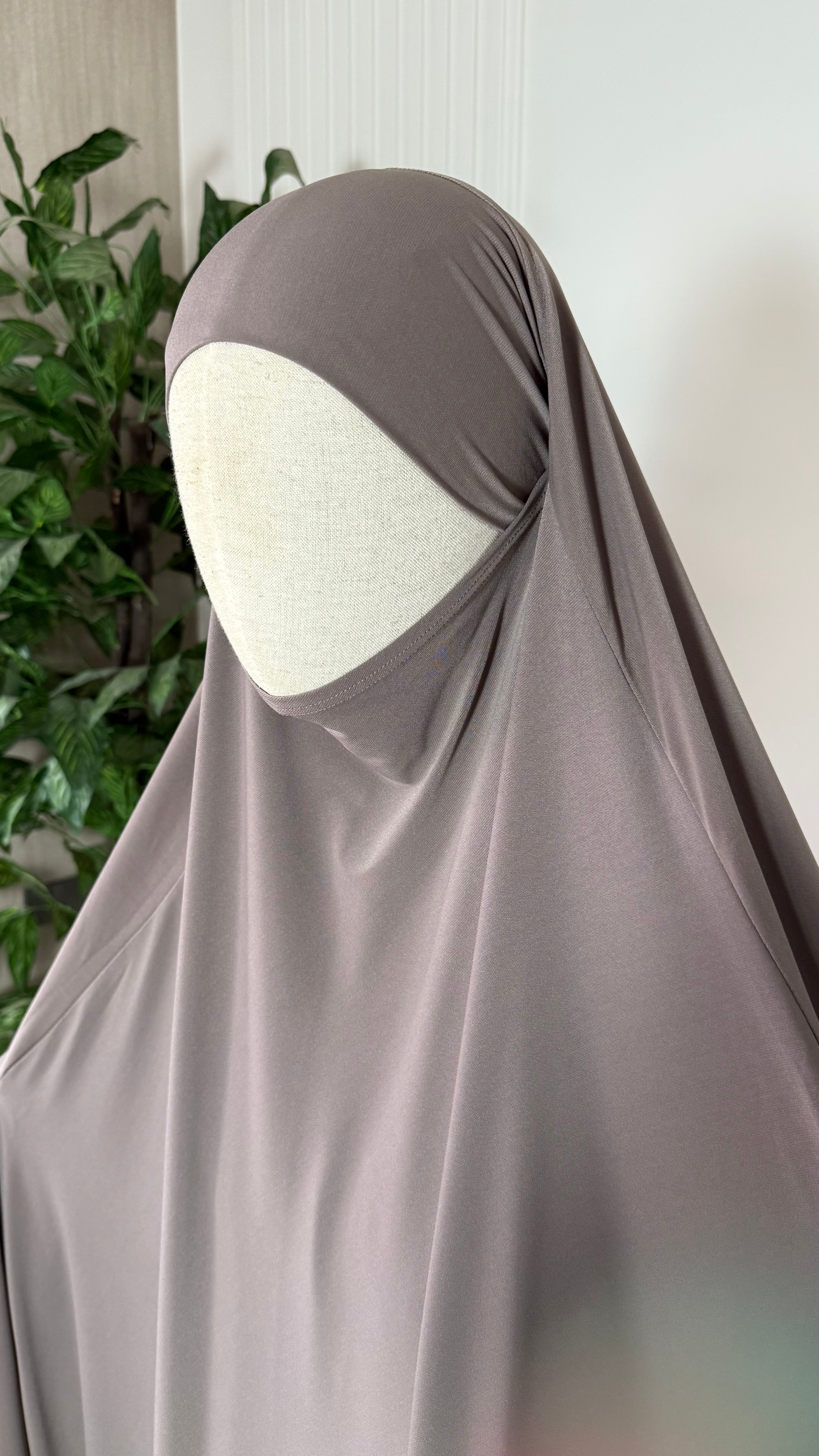 MAXI Khimar Fentes Jersey Premium