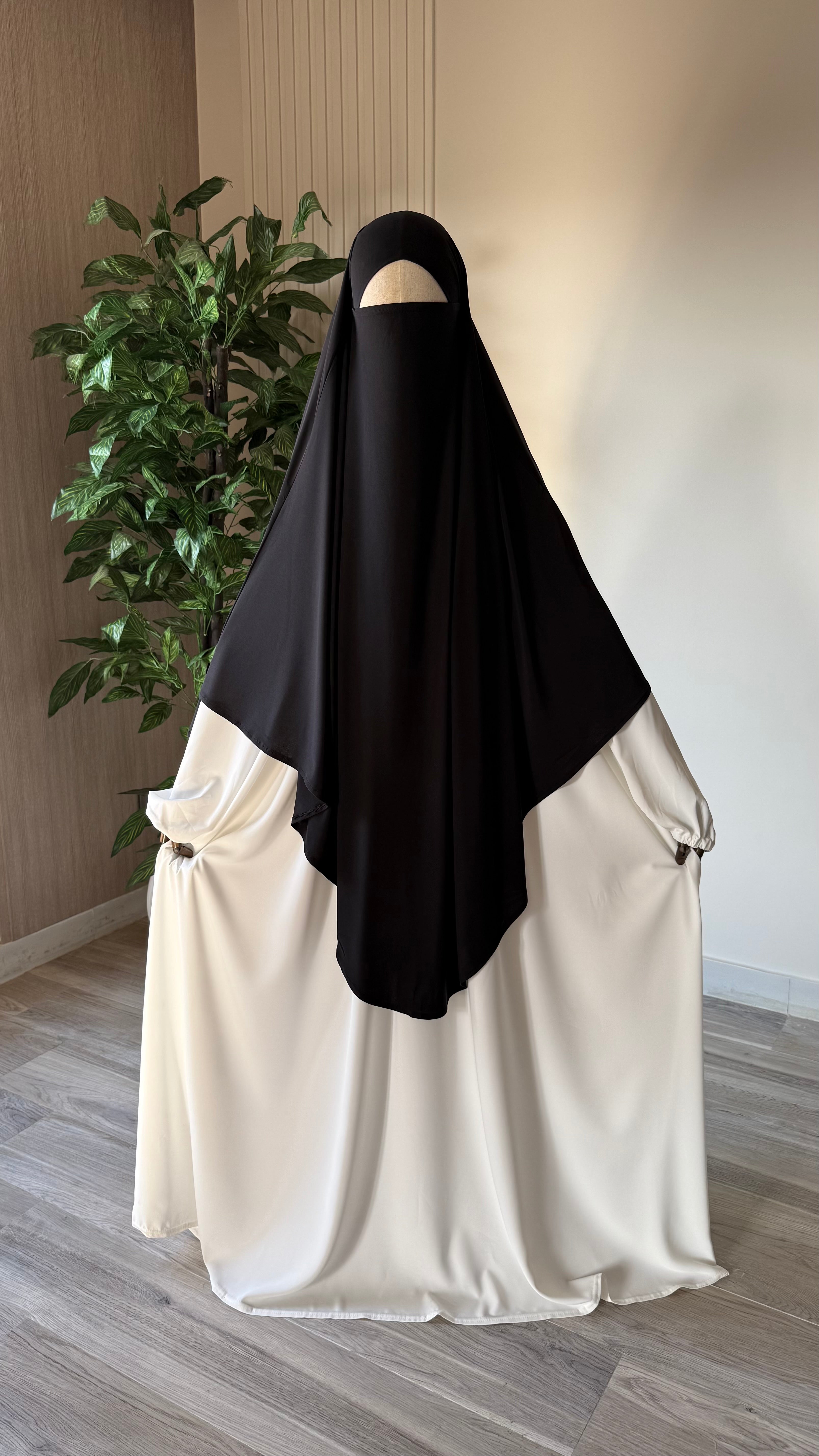 Maxi Khimar Jersey Premium rond