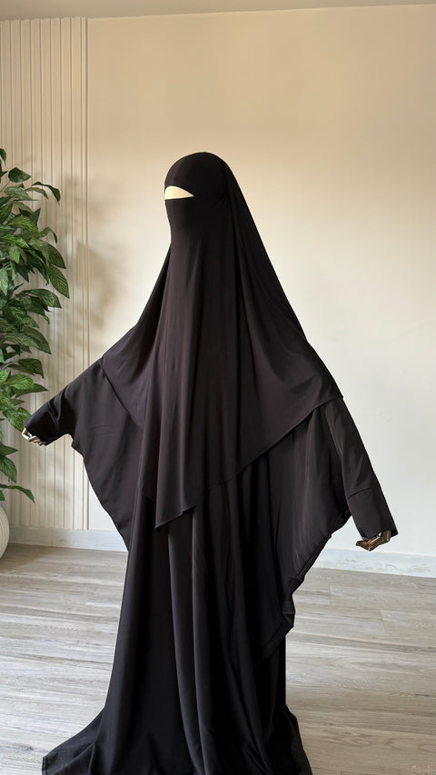 KHIMAR JERSEY BAMBOO MI LONG