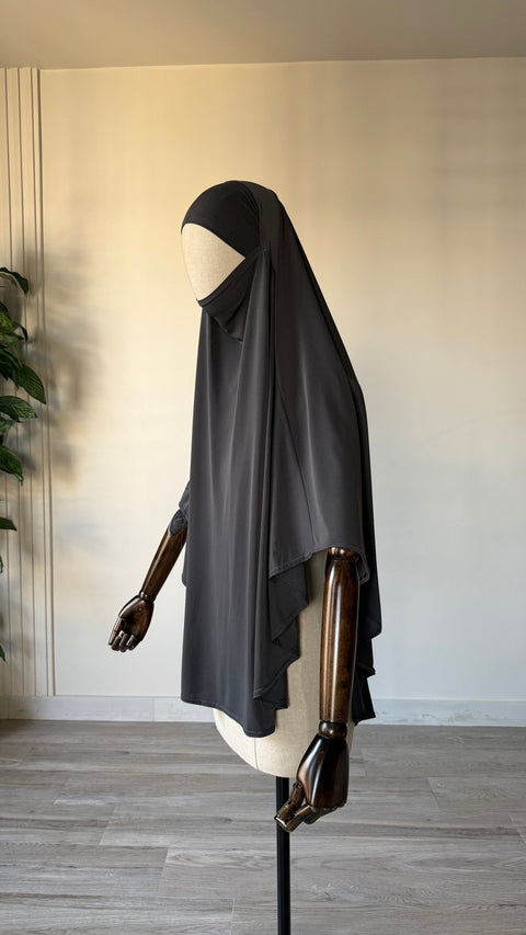 Khimar JERSEY ROND MI LONG - IMAYZA