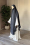 MAXI Khimar à FENTES en JAZZ premium - IMAYZA