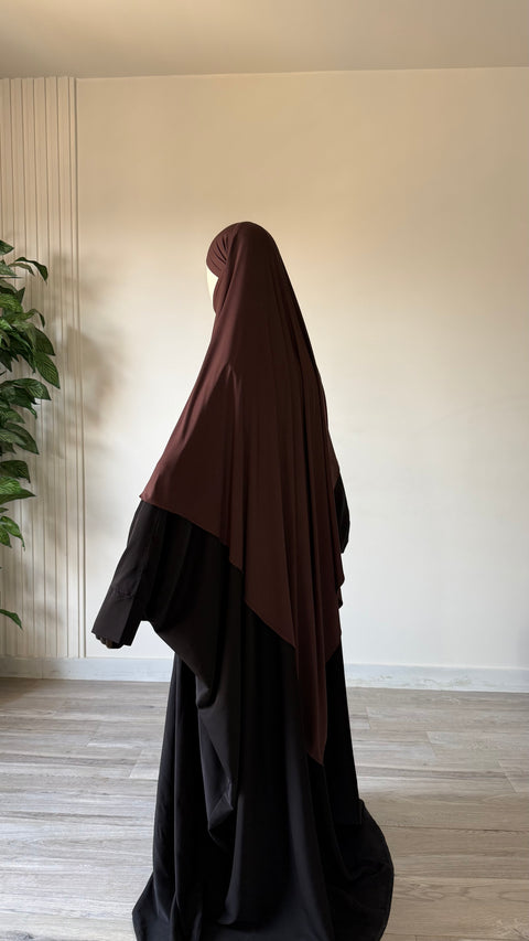KHIMAR JERSEY BAMBOO MI LONG