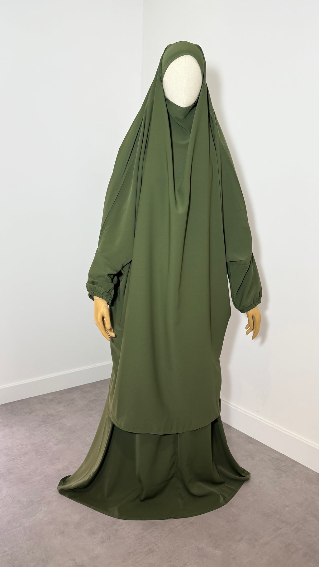2-piece skirt jilbab
