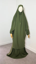 2-piece skirt jilbab
