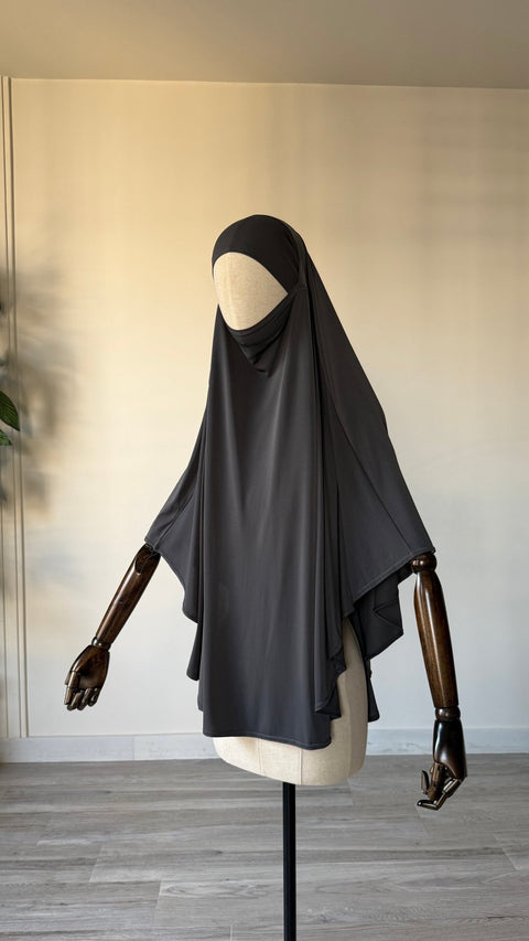Khimar JERSEY ROND MI LONG - IMAYZA