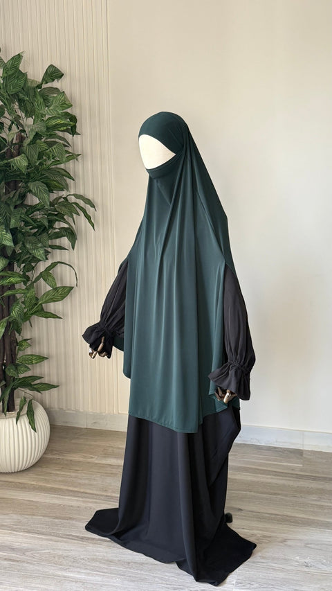 Khimar à FENTES JERSEY - IMAYZA