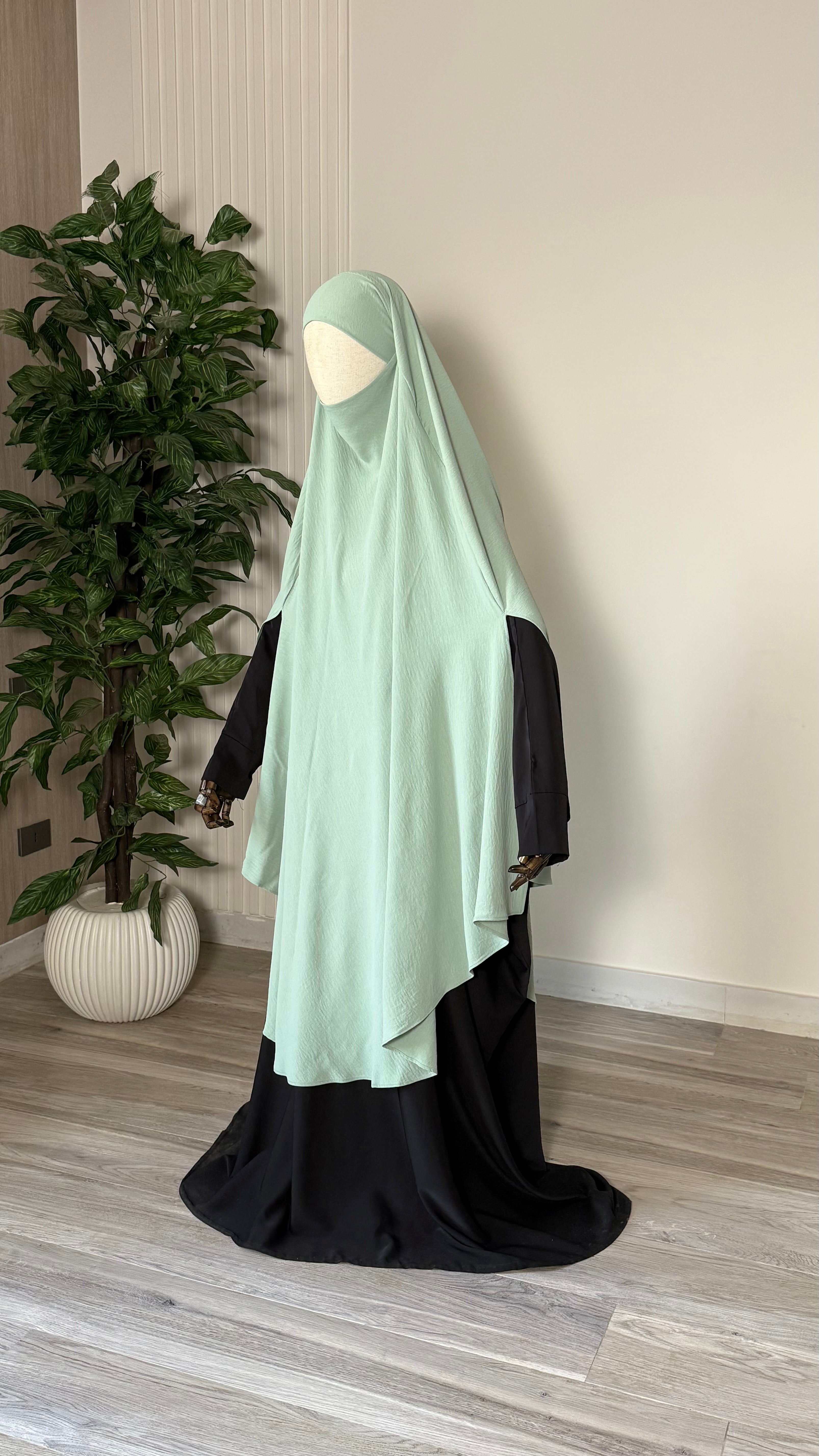 MAXI Khimar à FENTES en JAZZ premium