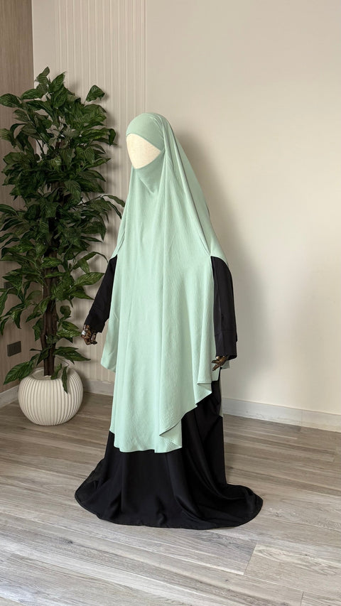 MAXI Khimar à FENTES en JAZZ premium - IMAYZA