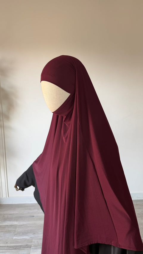 MAXI Khimar JERSEY premium pointu - IMAYZA