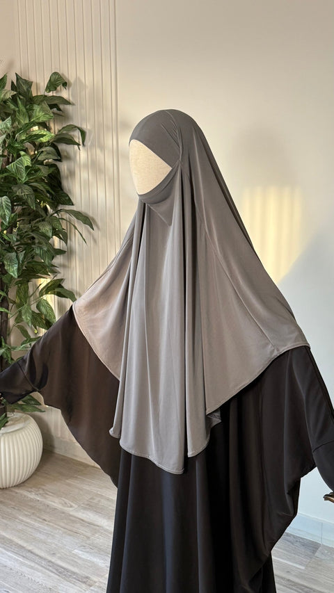 Khimar JERSEY ROND mi - long - IMAYZA