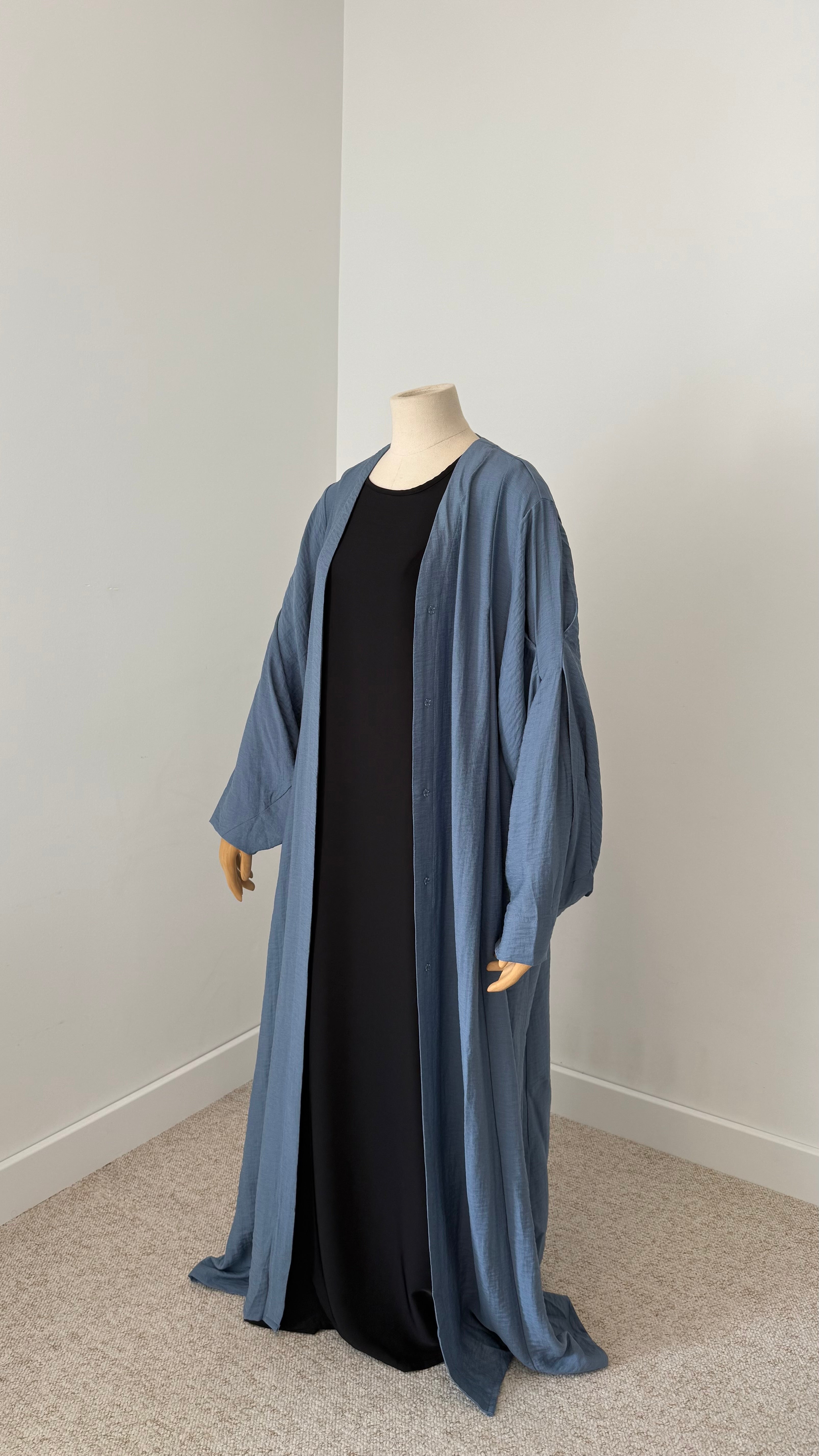 Abaya / Kimono aus Leinen