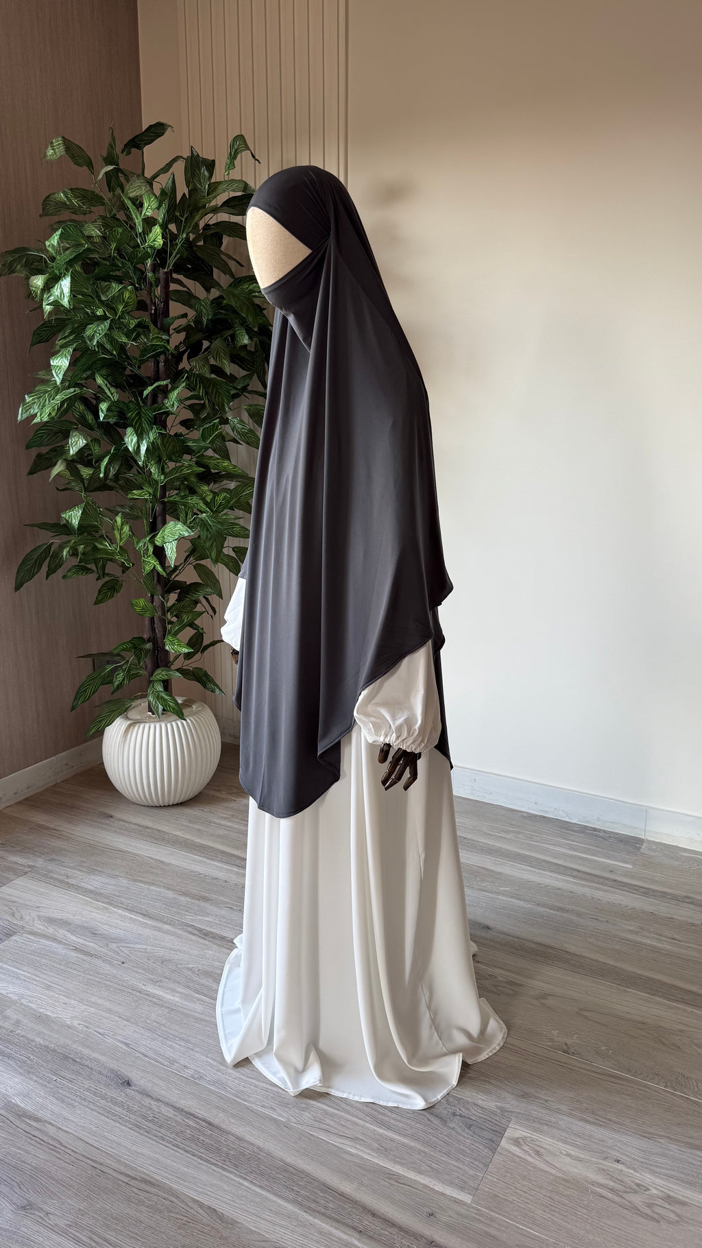 Maxi Khimar Jersey Premium rond