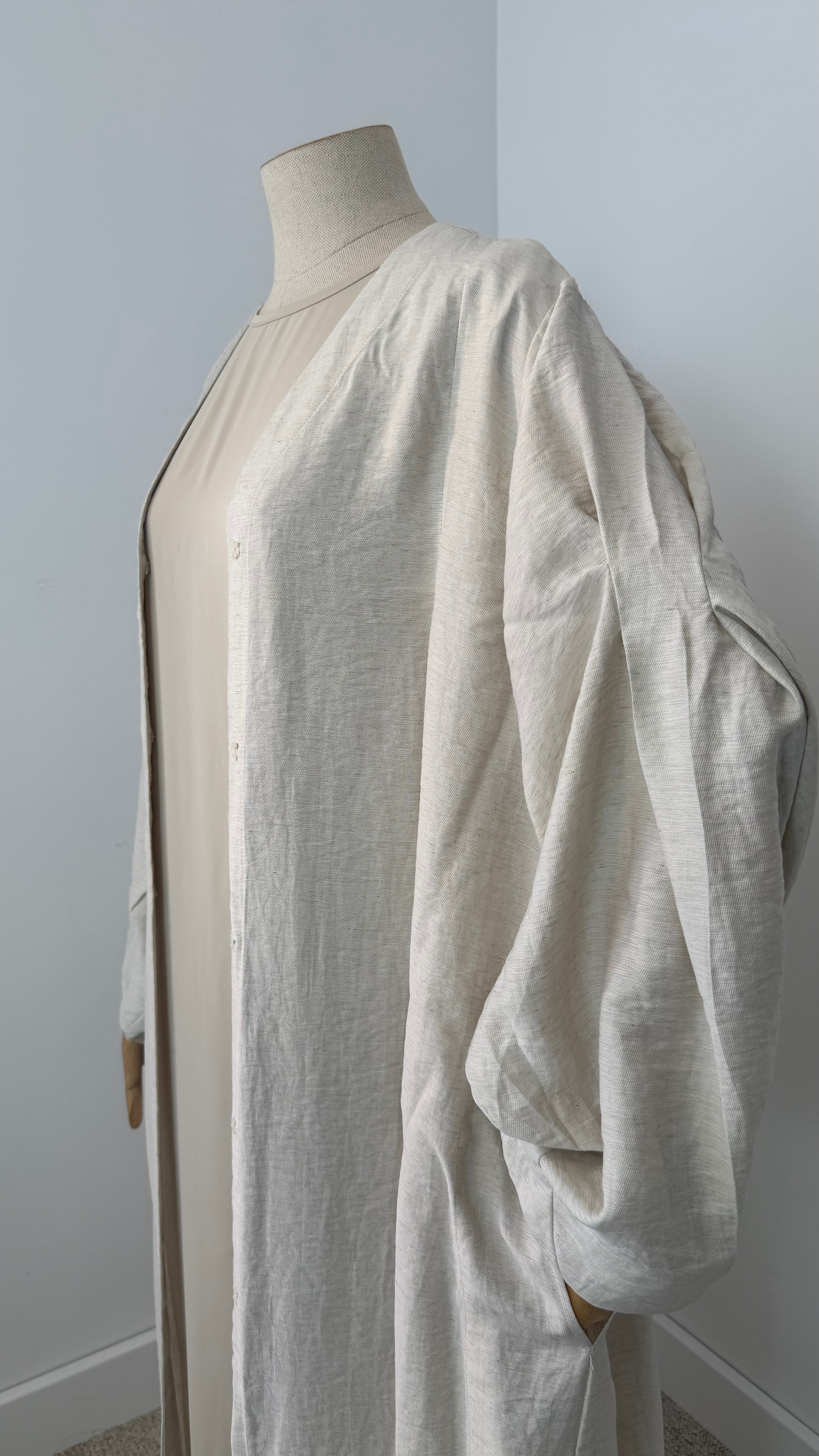 Abaya / Kimono en Lin