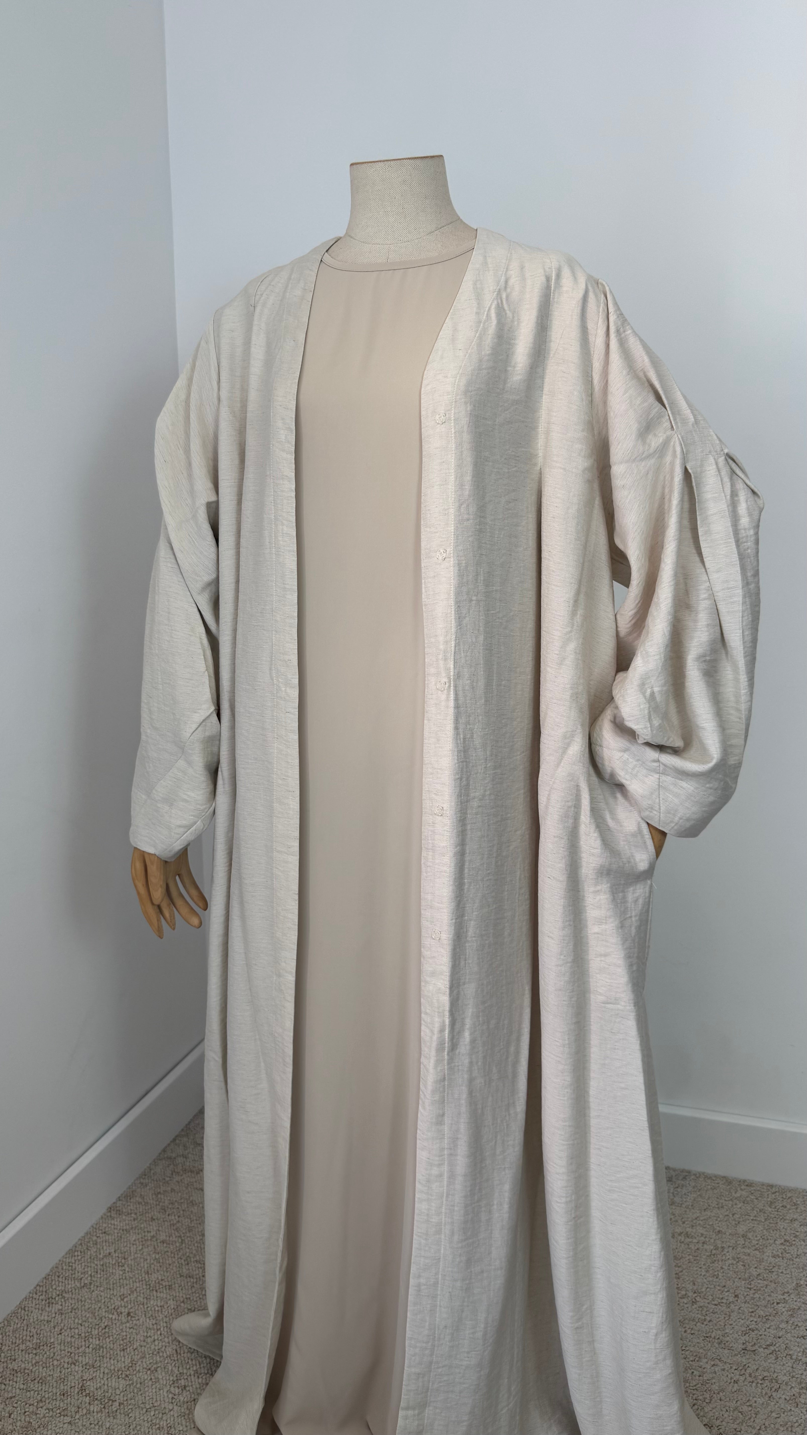 Abaya / Kimono en Lin