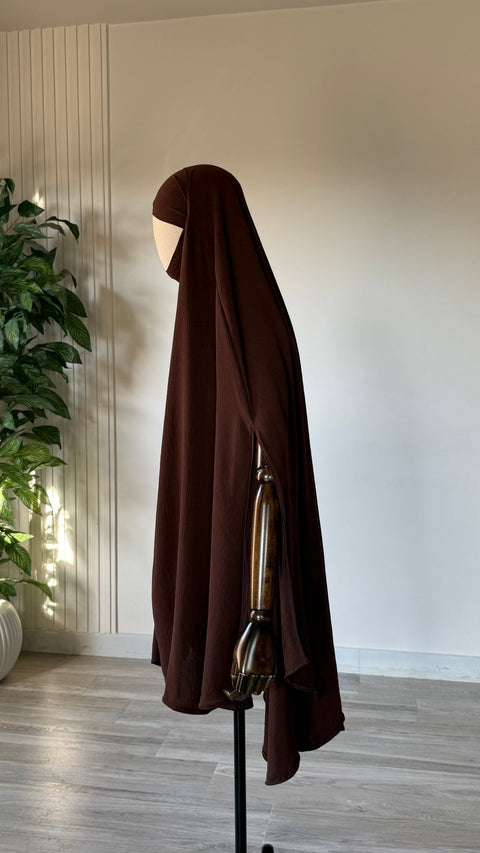Khimar à FENTES JAZZ MI-LONG - IMAYZA