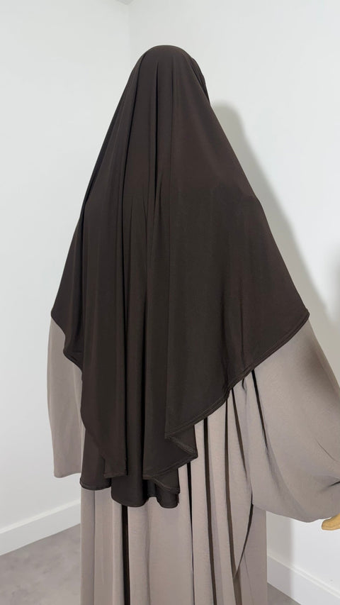 Khimar JERSEY ROND mi - long - IMAYZA