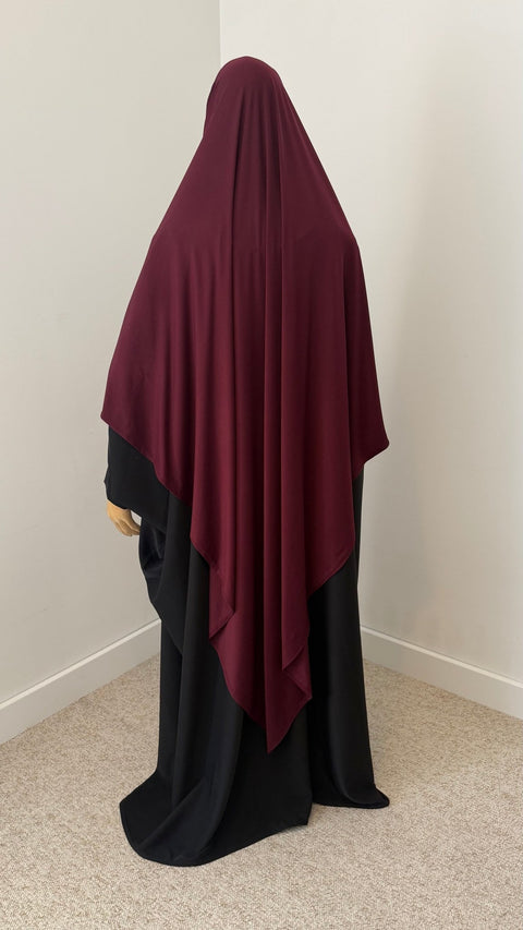 MAXI Khimar JERSEY premium pointu - IMAYZA