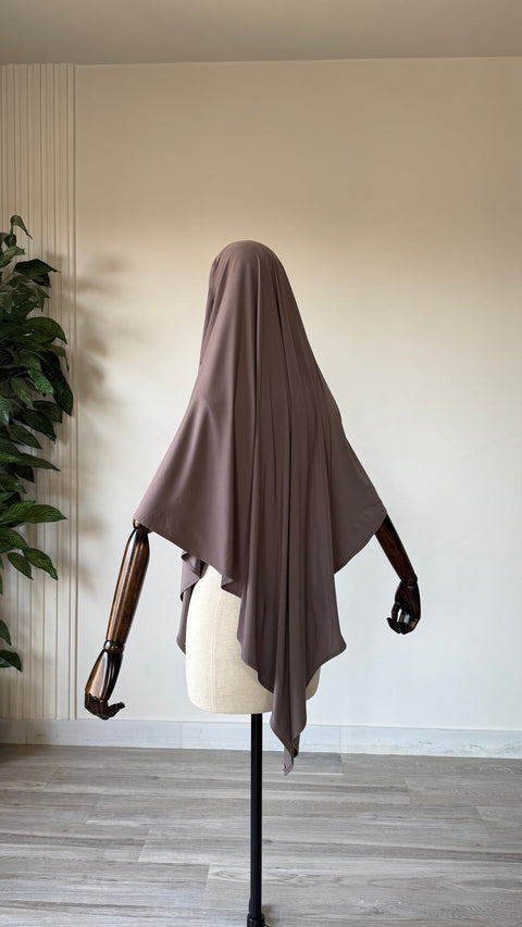Khimar JERSEY MI-LONG PREMIUM pointu - IMAYZA