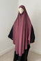 MAXI khimar à FENTES en SOIE DE MEDINE - IMAYZA